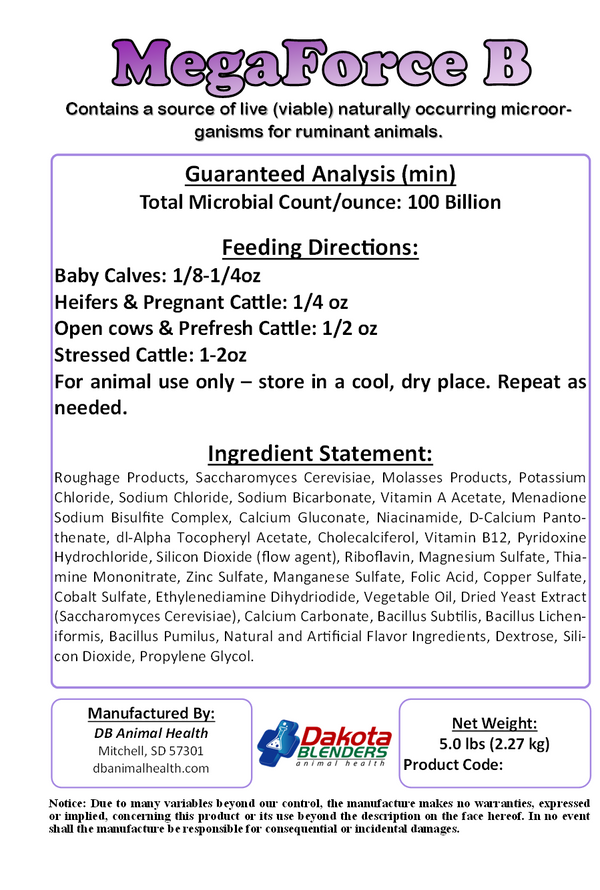 MegaForce B Dakota Blenders