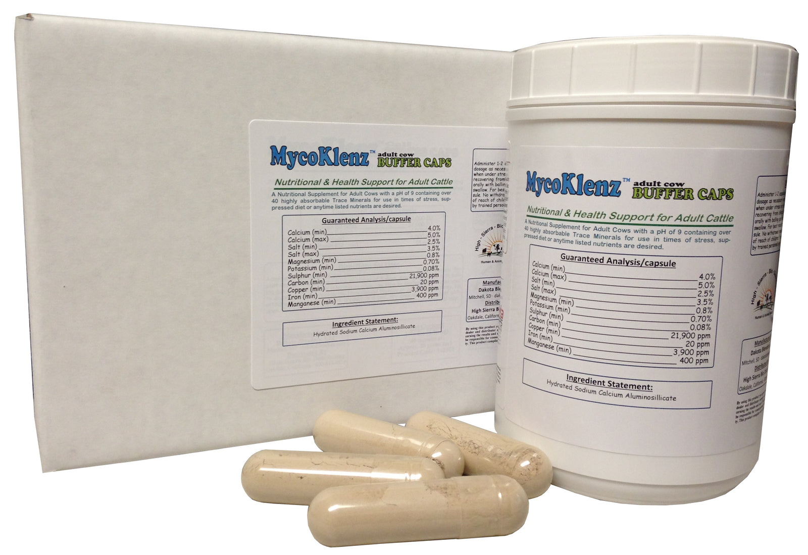 MycoKlenz Buffer Caps Adult Dakota Blenders