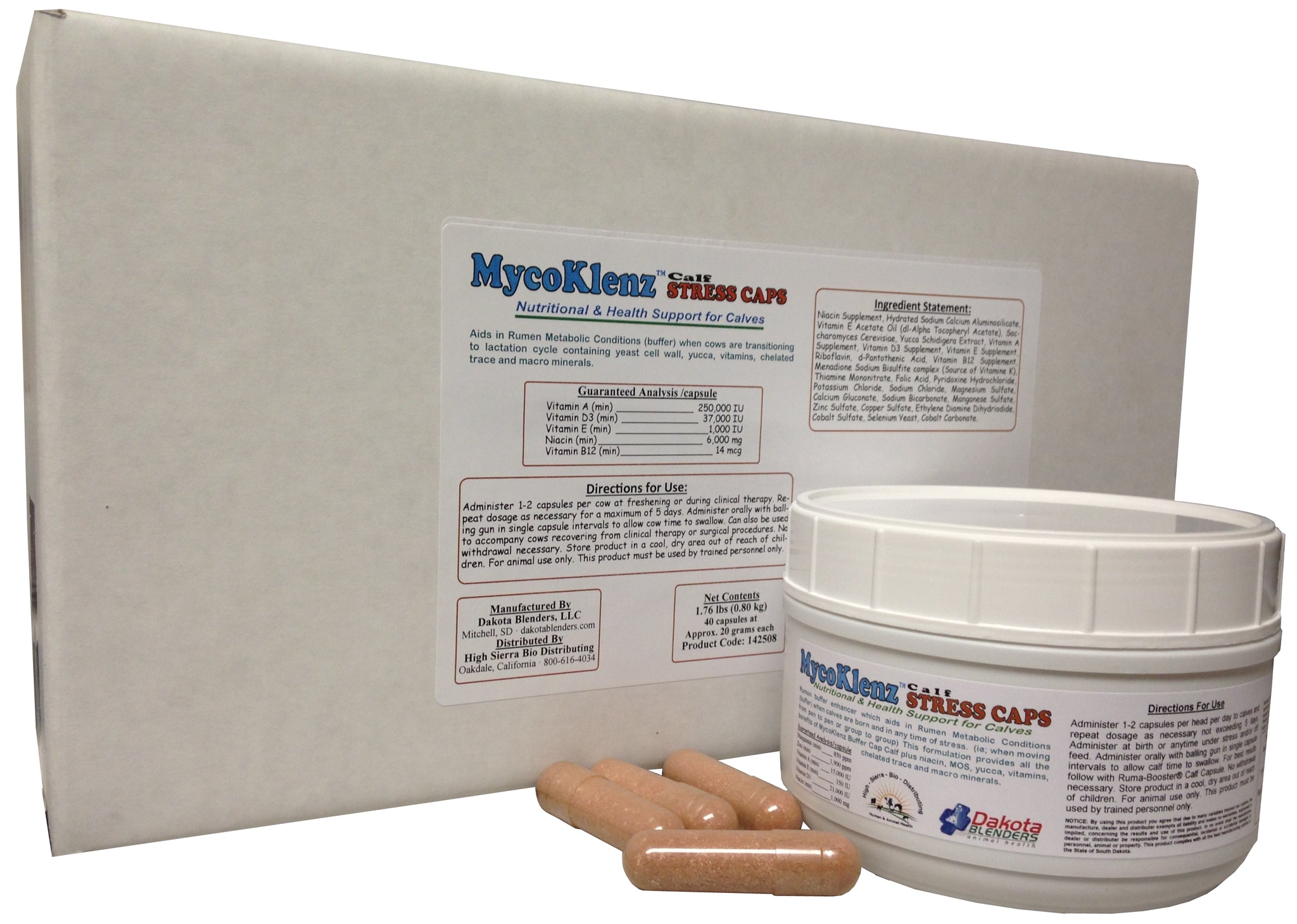 MycoKlenz Stress Caps Calf