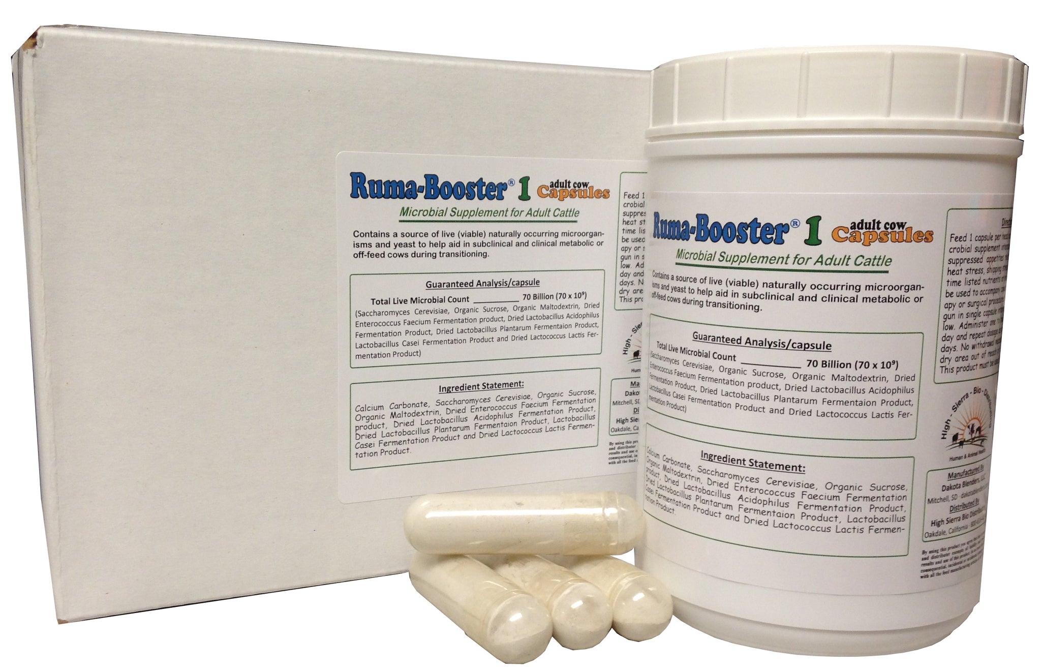 Ruma-Booster 1 Caps Adult